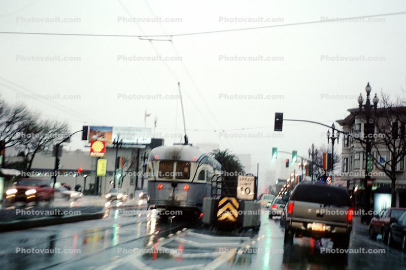 Market Street, the Castro, F-Line, Trolley, San Francisco, California