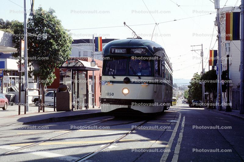 San Francisco Muni 1050, F-Line, PCC, Castro District
