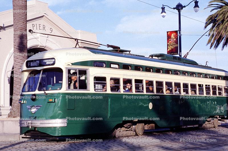 Chicago-Illinois, No. 1058, F-Line, Trolley, Muni, San Francisco, California