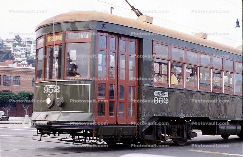New Orleans-Louisiana, No. 952, F-Line, Muni, San Francisco, California