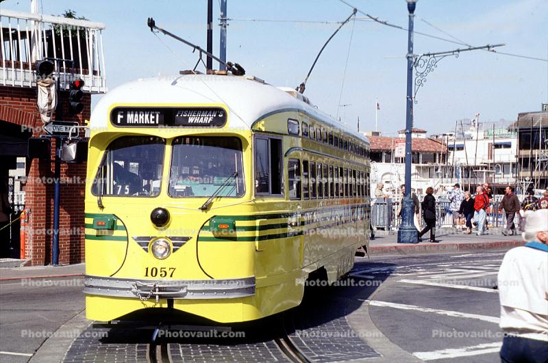Cincinnati, Ohio, Built 1948, F-Line, Trolley, San Francisco, California, 1940s