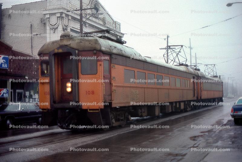 CSS&SB, #108, Michigan City, Catenary Electric Locomotive