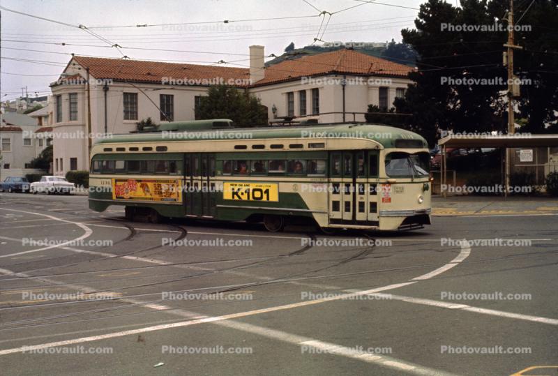K-101San Francisco Muni Trolley, 1960s