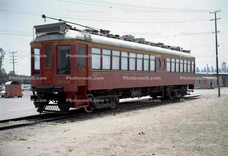 PE 1299, Pacific Electric Trolley, Interurban