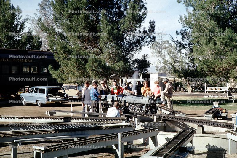 UP FEF-2, Union Pacific, 4-8-4, Rideable Miniature Railroad, Live Steamer, 1960s