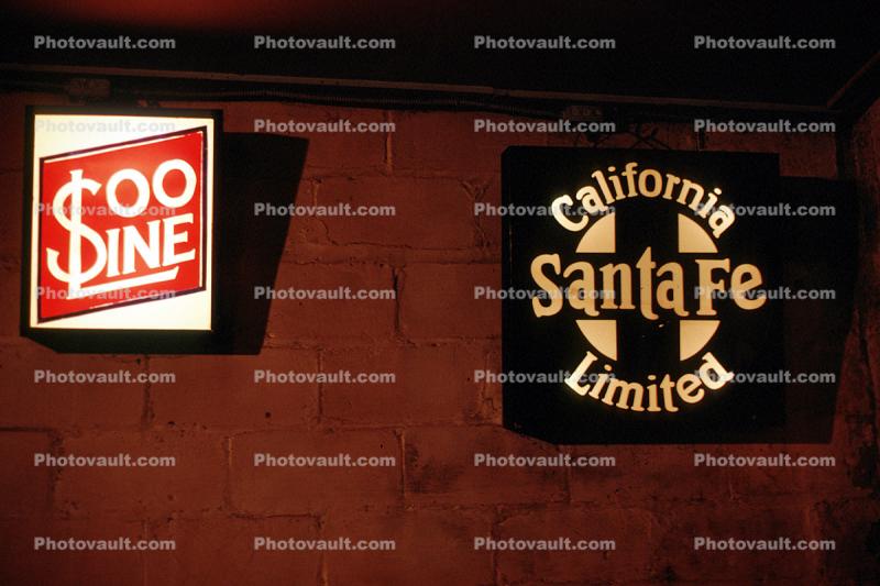 California Limited, Santa-Fe, ATSF, 1950s