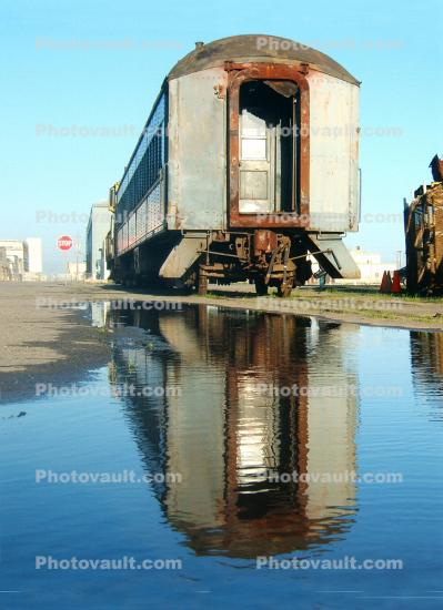 Passenger Railcar, San Francisco Railroad Museum, Hunters Point