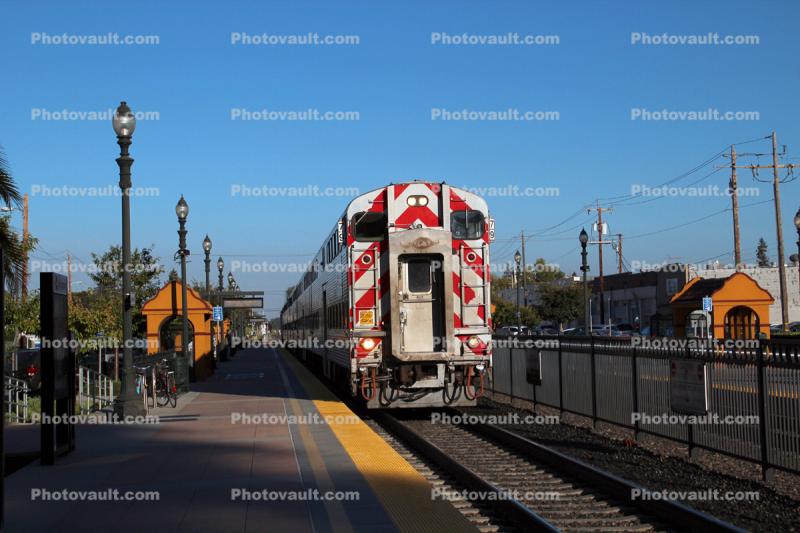 Caltrain, Burlingame, California, San Francisco Peninsula Commuter