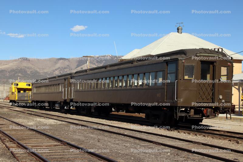 Nevada Northern Passenger Railcar, Train Museum