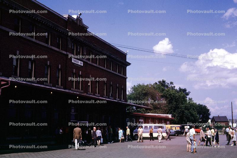 Train Station, Depot, building, Thunder Bay, Ontario, 1950s