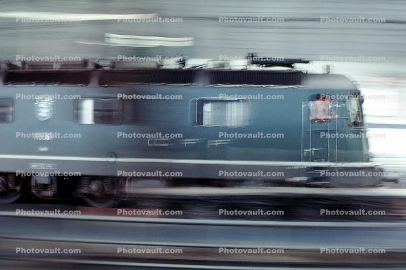 Electric Locomotive Motion Blur