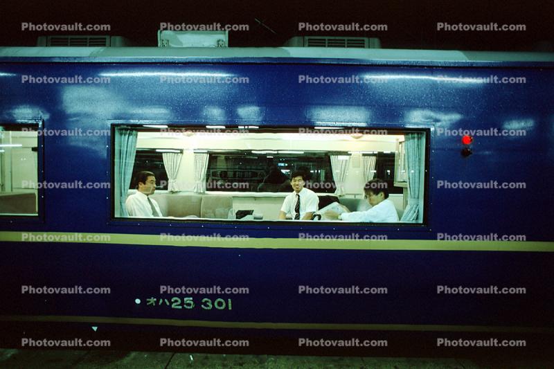 Passenger, Man, Dining Compartment, railcar, Japanese Bullet Train, Tokyo