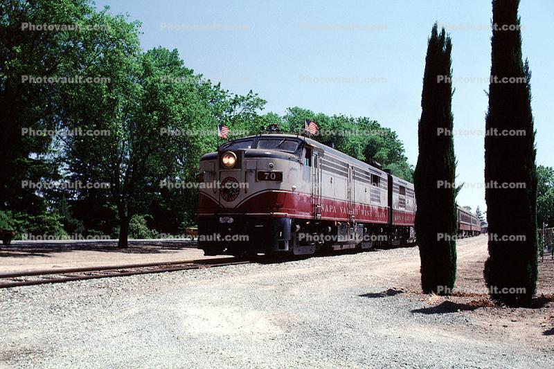 NVR 70, MLW ALCO FPA4, Diesel Electric Locomotive, Napa Valley Railroad
