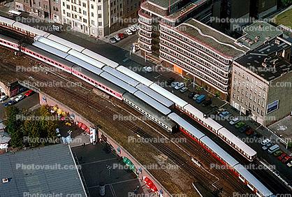 Passenger Railcar, Curve, Berlin