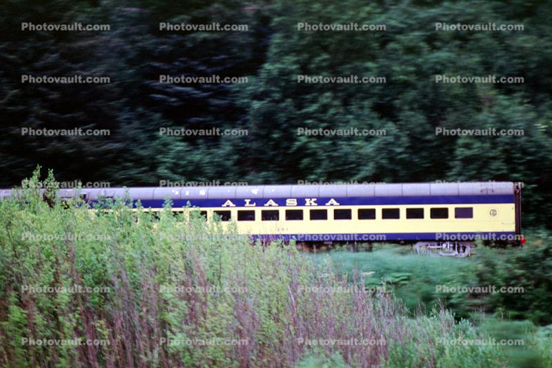 Passenger Railcar, Alaska Railroad, Portage
