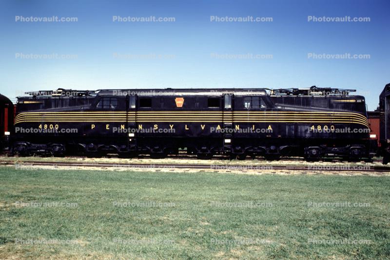 PRR 4800, Altoona GG1 class locomotive, nicknamed "Old Rivets", GG-1