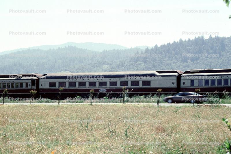 Passenger Railcar, Wine Train, Napa Valley