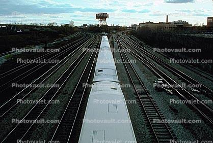 Railroad Tracks, Passenger Railcar