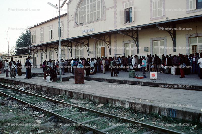 Train Station, Platform, Dire Dawa, Djibouti, Africa