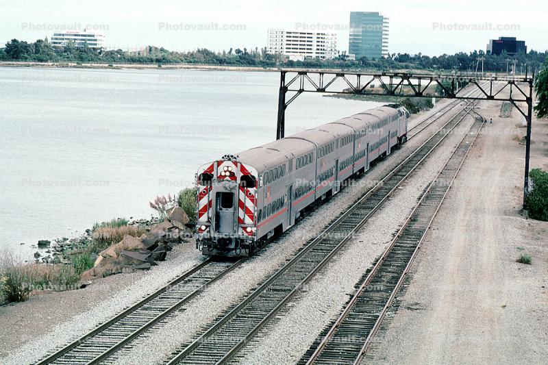 Passenger Railcar, CalTrain, Cal Train, Brisbane, California