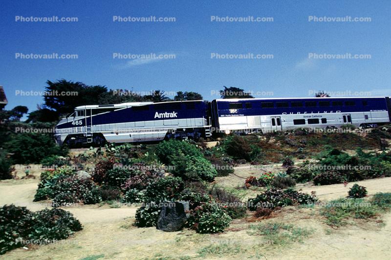 465, Coaster Train, Coastliner, La Jolla, Surfliner