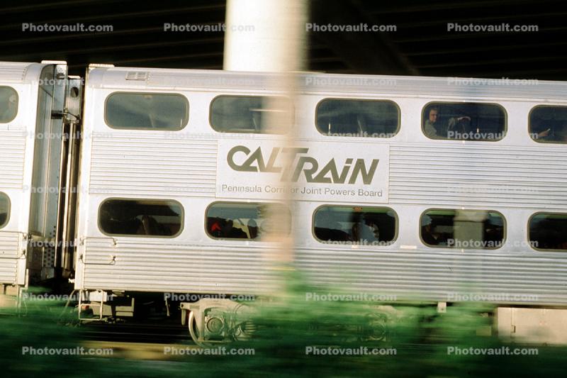 CalTrain, Passenger Railcar, San Francisco, California