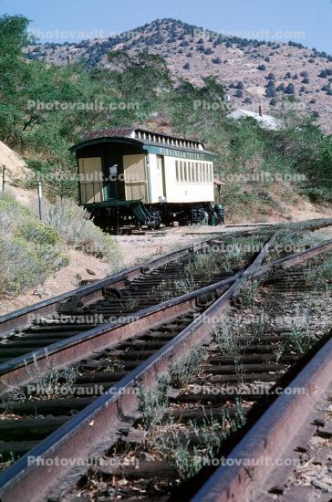 Passenger Railcar, Virginia City Nevada