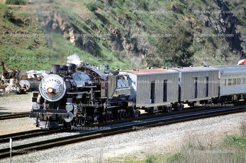 Southern Pacific SP 2472, Class P-8, BLW 4-6-2. Steam Locomotive, Brisbane