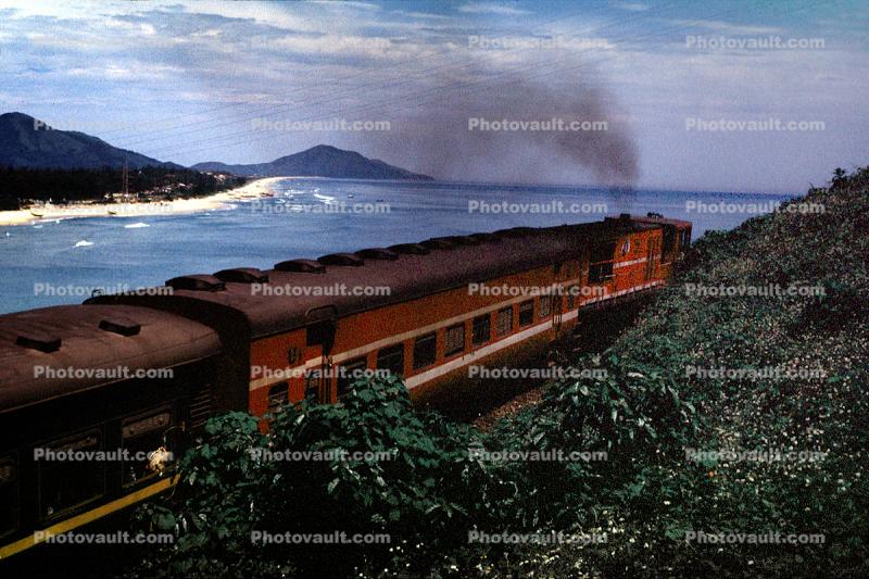 night train near Danang, April 8, 2000