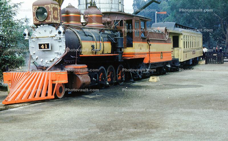 Steam Engine 41, Ghost Town, 1950s