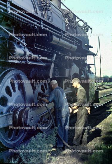 Coupling Rod, Driver Wheels, components, Power, Chicago, Burlington, and Quincy Railroad, C. B. & Q. 5626
