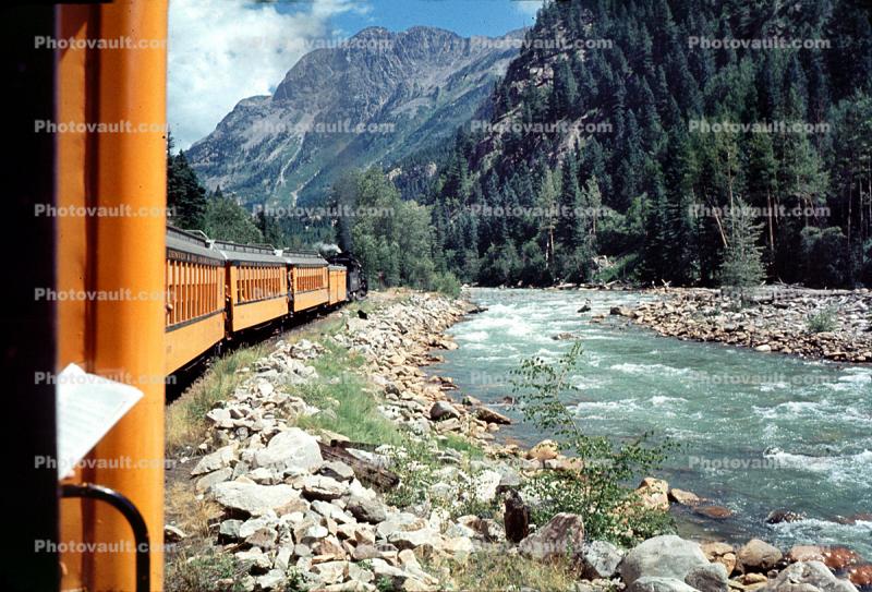 Passenger Railcar, River, Denver & Rio Grande Western, Rio Grande Line, D&RGW