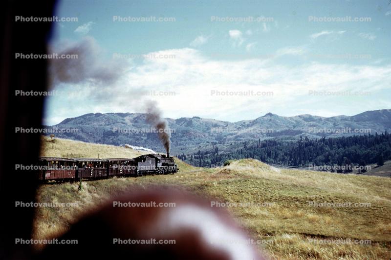 Cumbres & Toltec Scenic Railroad, D&RGW, smoke, 1973, 1970s