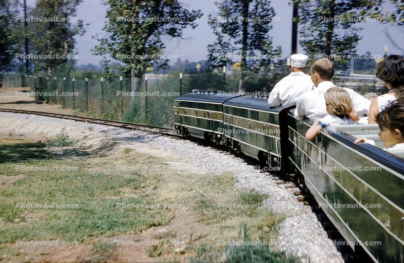 Griffith Park, 1950s, Rideable Miniature Railway, Live Steamer, 1957