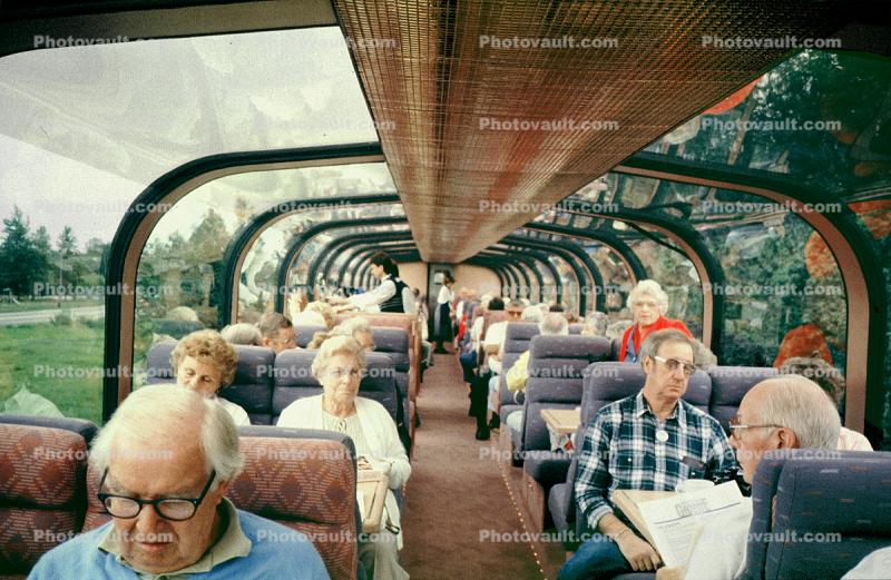 Passenger RailCar, Vista Dome, June 1988, 1980s