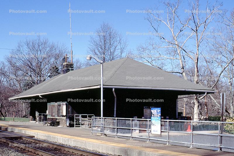 Train Station, Depot, Ho-Ho-Kus, New Jersey, building