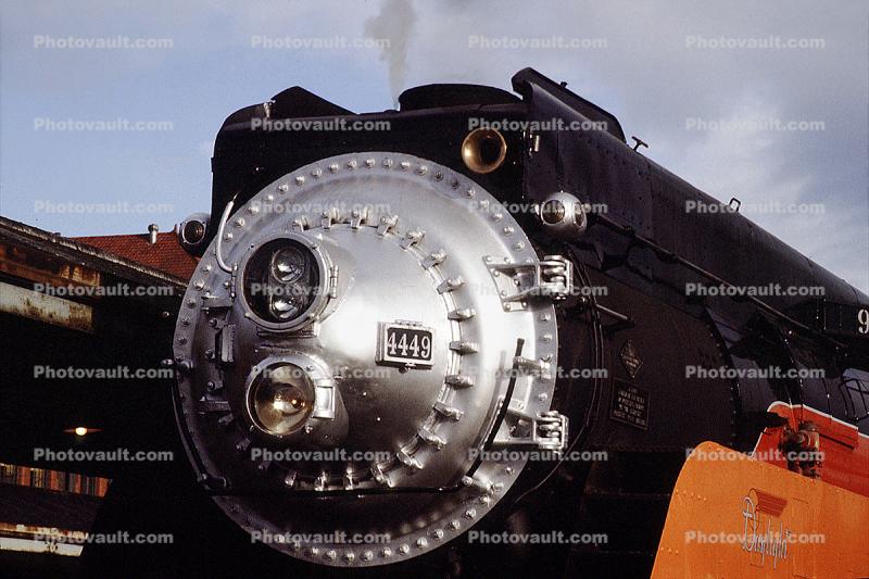 SP 4449, GS-4 class  Steam Locomotive, 4-8-4, Southern Pacific Daylight Special, Portland Union Depot