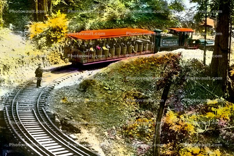 Mount Tamalpais Railway, 1910
