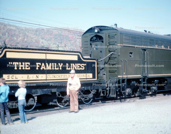 Clinchfield Georgia, The Family Lines, SCL, October 1977