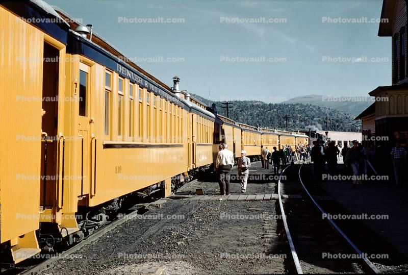 Rio Grande Train, Failcars, June 1959, 1950s
