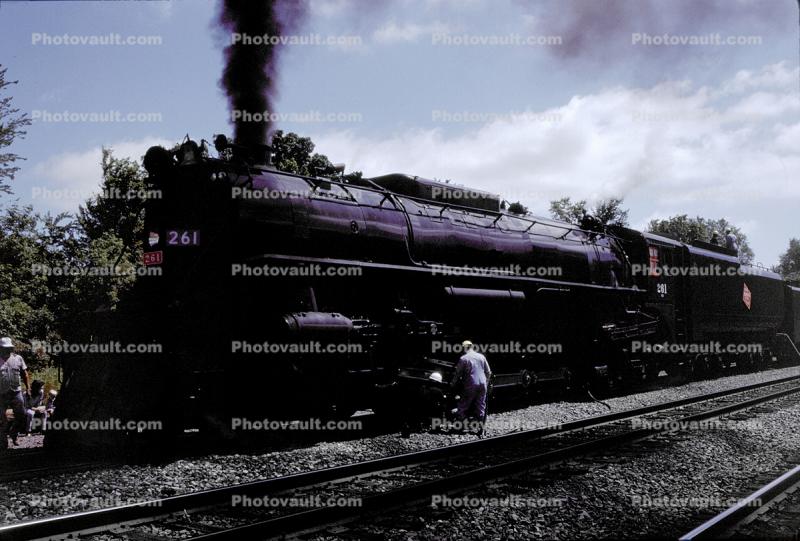Milwaukee Road 261, 4-8-4 , Northern type steam locomotive