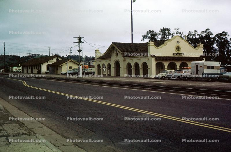 Petaluma Depot, Lakeville Highway, March 1972, 1970s