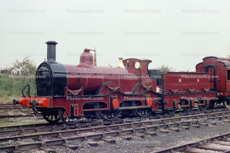 MR 158A, 2-4-0, Midland Railway 156 Class Loco