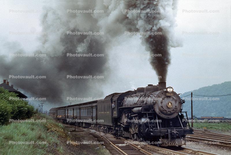BO 5241 Baltimore & Ohio, 4-6-2, Class P, Pacific type steam locomotives