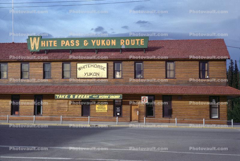 Whate Pass & Yukon Route Station, Depot, Whitehorse, Log House