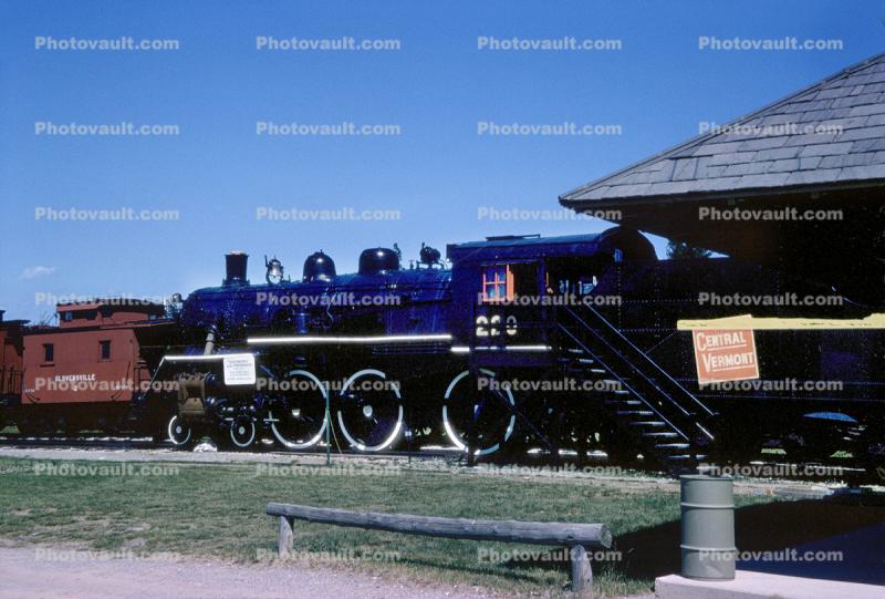 Central Vermont, 4-6-0, Cloversville 220, Locomotive for the Presidents