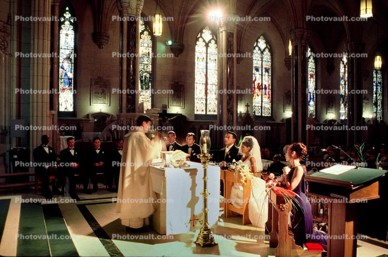 Inside a Church, Wedding Ceremony