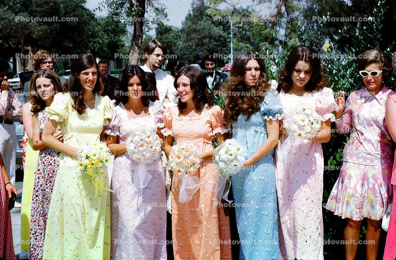 bridesmaids, 1960s