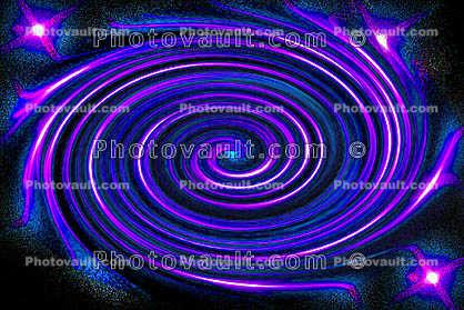 Spirl in Purple centric swirl