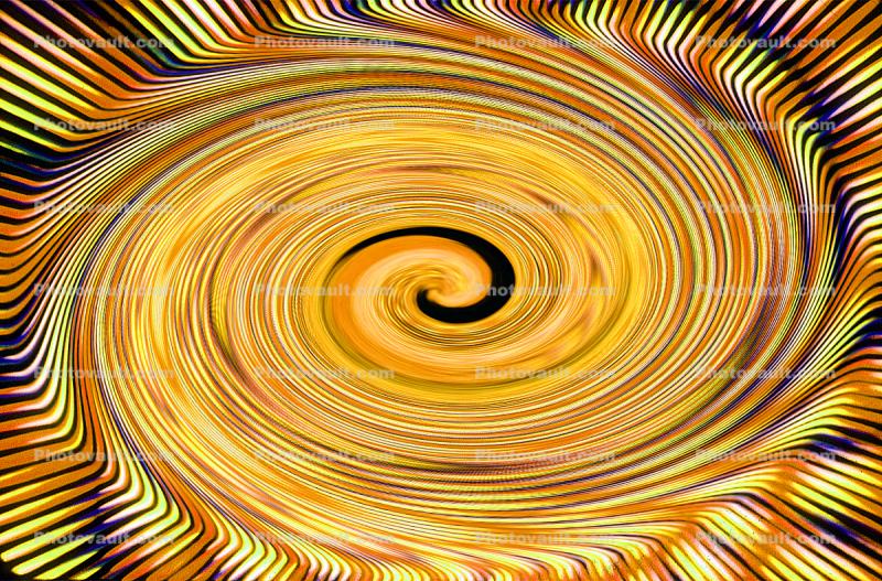 orangy spiral psychedelic swirl, psyscape